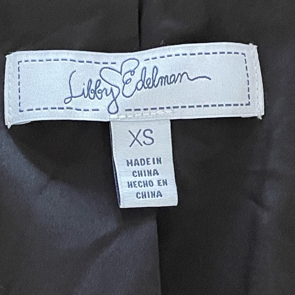 Libby Edelman Velvet Leopard Print Blazer Jacket Women’s XS - Picture 3 of 8